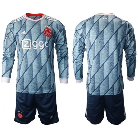 Billiga Fotbollströjor AFC Ajax Barn Borta tröja 2020/21 Långärmad